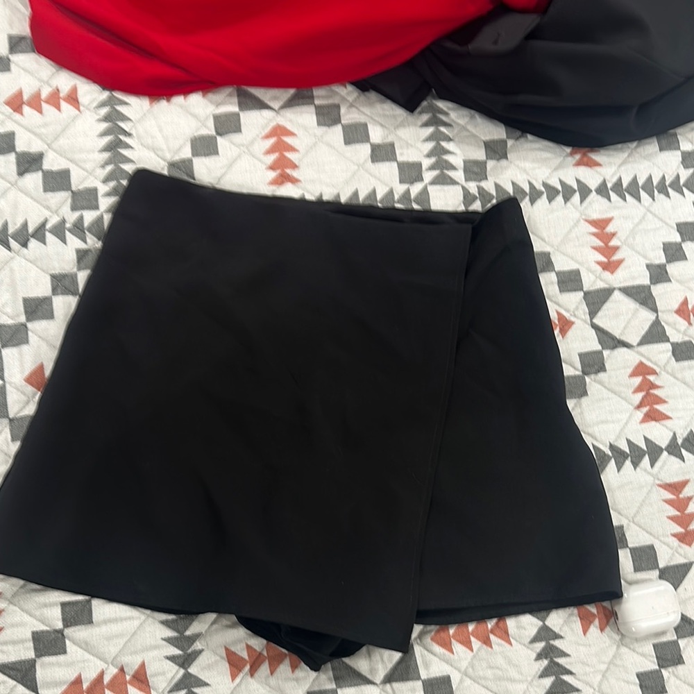 Express Black Mini Skirt